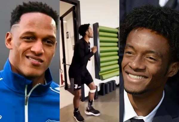 Juan Guillermo Cuadrado vivió un momento peculiar en la Juventus que ni su paisano Yerry Mina ha hecho.