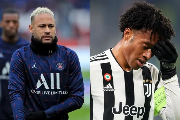Juan Guillermo Cuadrado vivió una situación similar a la de Neymar con la Juventus de Italia