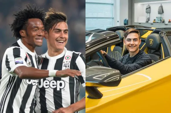 Juan Guillermo Cuadrado y Paulo Dybala en la Juventus se reconocen como grandes amigos y compañeros de equipo.