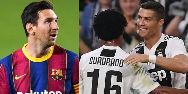 Juan Guillermo Cuadrado ya es el hombre ideal para Cristiano Ronaldo y gracias al colombiano sigue reventando marcas y no se despega de Lionel Messi