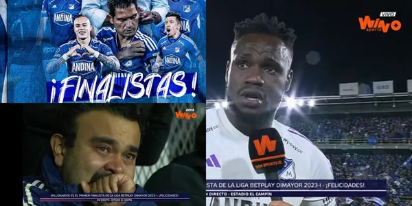 Juan Moreno cumplió y Millonarios FC es ahora finalista de la Liga BetPlay 2023-I.
