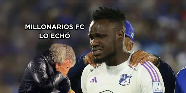 Juan Moreno fue sacado de Millonarios FC.