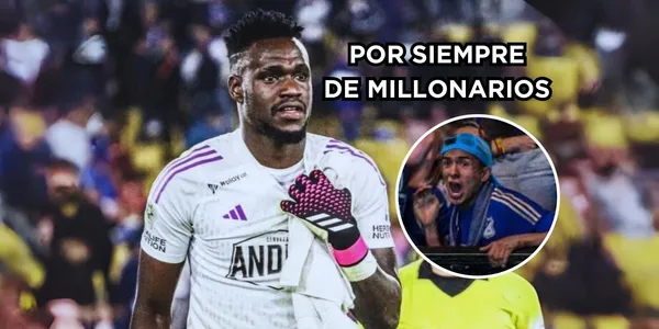 Juan Moreno recibe importantes mensajes por parte de los hinchas de Millonarios FC.