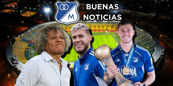 Juan Pablo Vargas genera buenas noticias para Alberto Gamero y en todo Millonarios FC.