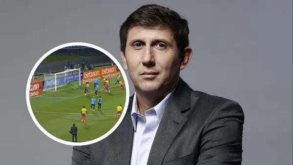 Juan Pablo Varsky Foto: CNN y Captura de Gol Caracol