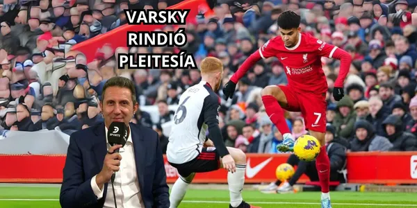 Juan Pablo Varsky se rindió a los pies de Luis Díaz en el Liverpool.