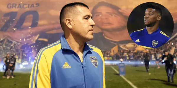 Juan Román Riquelme comentó nuevamente toda la grandeza del lateral colombiano Frank Fabra.