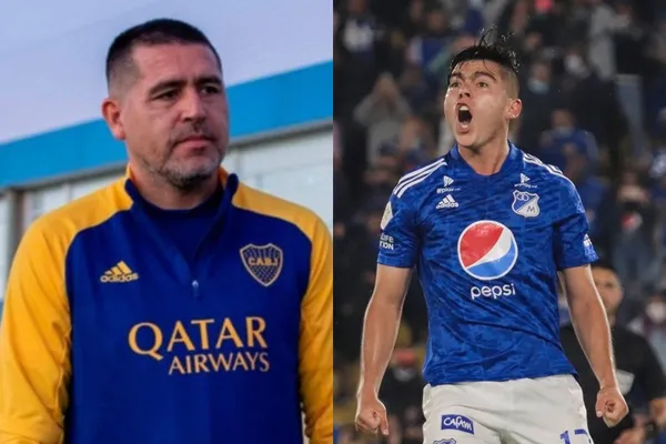 Juan Román Riquelme desea fichar a un jugador colombiano y no es Daniel Ruiz, en el vídeo que está abajo te contamos de quién se trata ⬇️⬇️⬇️