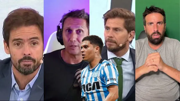 Juanfer Quintero, JPV, Sebastián Vignolo, Mariano Closs y Flavio Azzaro