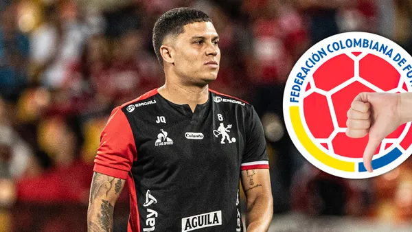 Juanfer Quintero se pierde los partidos de Colombia por lesión en la rodilla derecha. Foto: América de Cali y Escudoteca