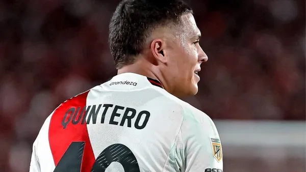 Juanfer y un nuevo episodio que lo dejó expuesto en River Plate Foto: CARP