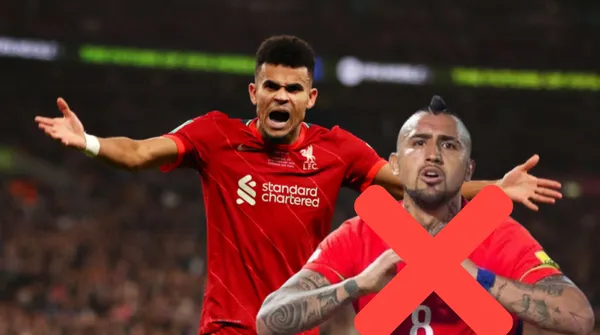 Jugador de la Selección Chilena se rindió ante el talento de Lucho. FOTO: Pulzo