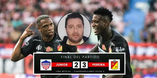 Jugadores del Deportivo Pereira celebrando