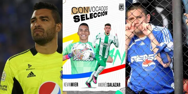 Jugadores de Millonarios FC y Atlético Nacional recibieron llamados a la Selección Colombia.