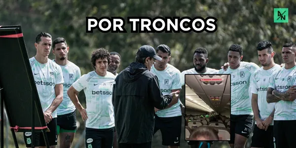 Jugadores y directivos de Nacional criticados. Foto de Nacional tomada de Twitter @nacionaloficial y Twitter @elkinlavoe.
