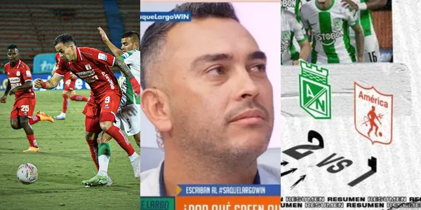 Julián Téllez le mandó un sablazo a Atlético Nacional por su burla al América de Cali.