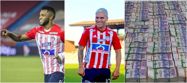 Junior de Barranquilla le paga un millonario salario a Juan Fernando Quintero
