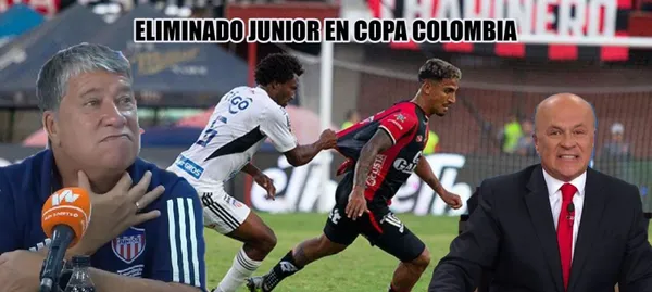 Junior de Barranquilla quedó eliminado de Copa Colombia por el Cúcuta Deportivo