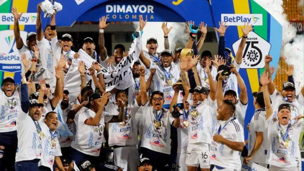 Junior campeón 2023. Foto: redes de Junior.