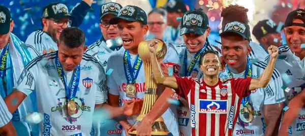 Junior de Barranquilla es el vigente campeón de la liga colombiana gracias a Carlos Bacca