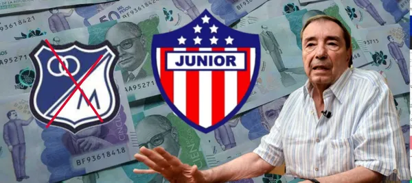 Junior de Barranquilla se podría seguir reforzando para esta temporada mientras Millonarios duerme