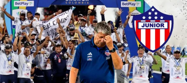 Junior de Barranquilla tocó fondo cuando estuvo al mando de Hernán Darío Gómez