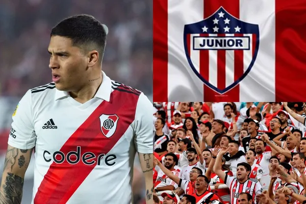 Junior estaría negociando con Juan Fernando Quintero tras su salida de River Plate