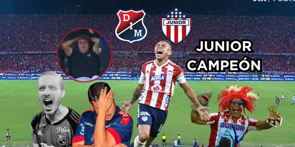 Junior FC es el nuevo campeón del fútbol colombiano.
