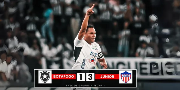 Junior FC jugó contra el Botafogo de Brasil. Foto tomada de Junior FC en Twitter.