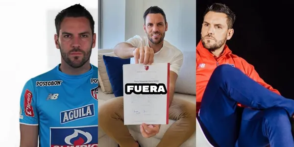 Junior FC sacó a Sebastián Viera.