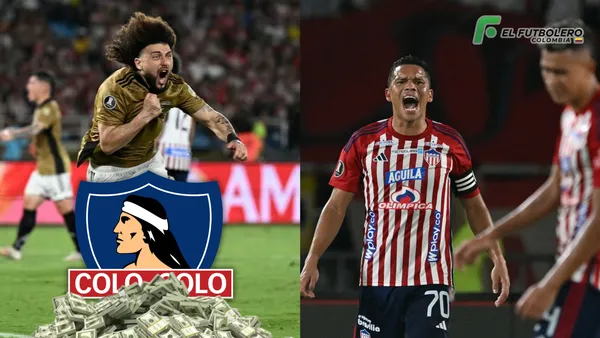Junior vs Colo-Colo Foto: AFP, Diario Deportes, Pexels y Escudoteca PN
