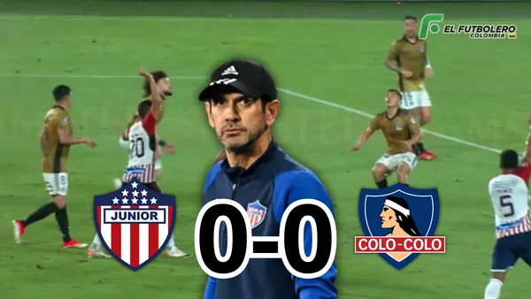 Junior vs Colo-Colo Foto: Captura de ESPN y Escudoteca