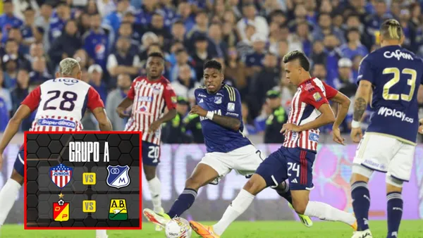 Junior vs Millonarios- Fotos: Dimayor, El Tiempo