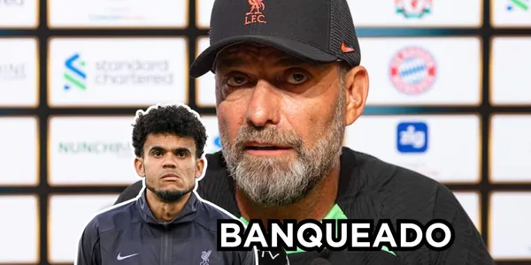 Jurgen Klopp banqueó Luis Díaz en el Liverpool.