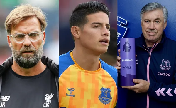 Jürgen Klopp descubrió el punto débil que tiene James y en Liverpool le ofrecieron perfeccionar pero así reaccionó Ancelotti con su figura
