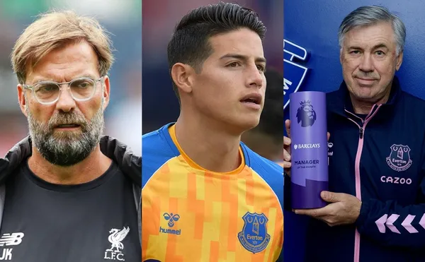 Jürgen Klopp descubrió el punto débil que tiene James y en Liverpool le ofrecieron perfeccionar pero así reaccionó Ancelotti con su figura