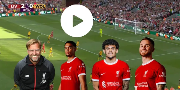 Jürgen Klopp en el partido en su despedida del Liverpool de Inglaterra