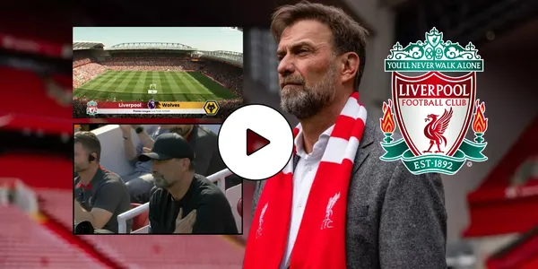 Jürgen Klopp en su despedida del Liverpool