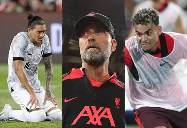 Jürgen Klopp habló de lo que fue la primera presentación del uruguayo Darwin Núñez en el Liverpool.