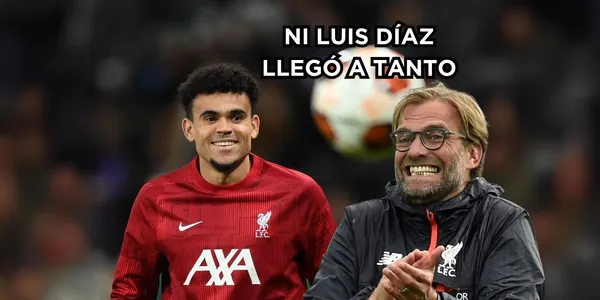 Jürgen Klopp se llevó un susto en el Liverpool, ni Luis Díaz llegó a tanto.