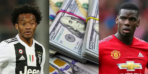 Juventus quiere a Paul Pogba junto a Juan Guillermo Cuadrado y mira el salario que le ofrece.