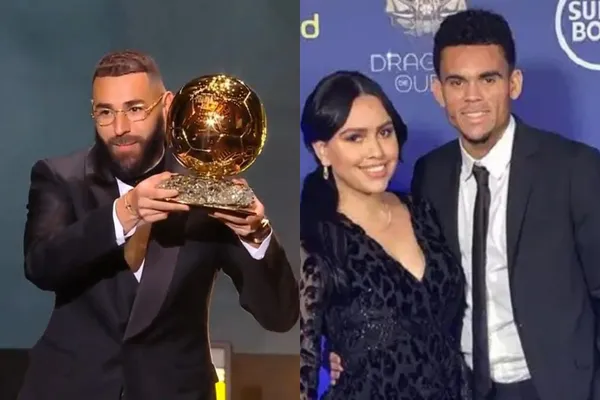 Karim Benzema hizo historia al ganar el Balón de Oro 222 y Luis Díaz ocupó un puesto importante en el ranking.