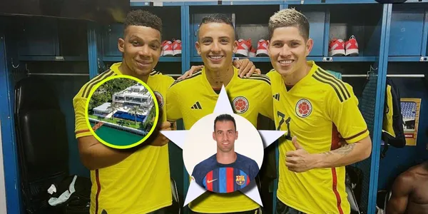 Kevin Castaño admira y respeta a Sergio Busquets, en paralelo el español es noticia por lo que pagó por su nueva mansión.