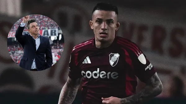 Kevin Castaño y lo que hizo para ganarse a la hinchada de River Plate Foto: River Plate