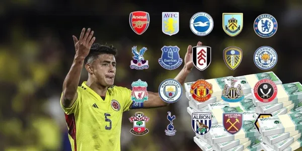 Kevin Mantilla estaría en la mira de dos equipos de Inglaterra.