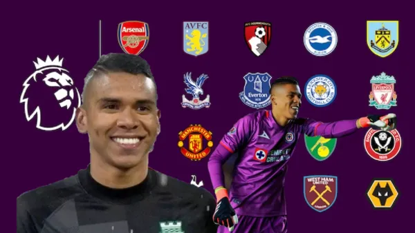 kevin MIer con la camiseta de Cruz Azul