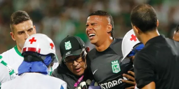 Kevin Mier está lesionado en Atlético Nacional.