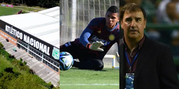 Kevin Mier en Europa solo entrenó con la Selección Colombia.