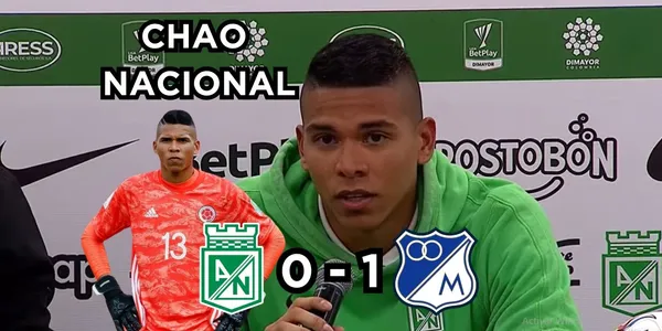 Kevin Mier habló en Atlético Nacional antes de irse a la Selección Colombia.