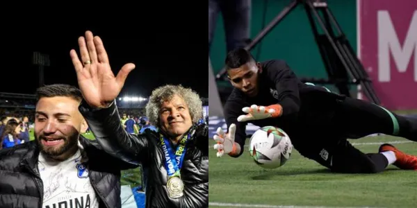 Kevin Mier habría sido víctima de una mala jugada en la final contra Millonarios FC.